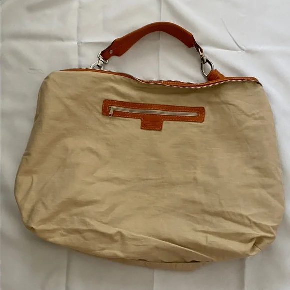 Ted Benson Tan Leather Hobo Bag - Picture 8 of 9